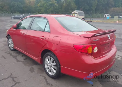 2010 Toyota Corolla S из США, поврежденный, VIN 2T1BU4EE4AC473884